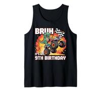 En la era de mi Noveno cumpleaños, niño, Noveno cumpleaños, Feliz Noveno cumpleaños Camiseta sin Mangas