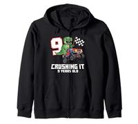 En la era de mi Noveno cumpleaños, niño, Noveno cumpleaños, Feliz Noveno cumpleaños Sudadera con Capucha