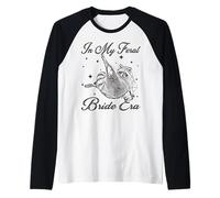 En la era de mi Novia Salvaje, Divertida Boda, Compromiso, Despedida de Soltera Camiseta Manga Raglan