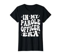 En la era de mi Oficial de Libertad condicional, Vida de supervisión de Justicia Penal Camiseta gráfica económica, Mujer, Negro, XS
