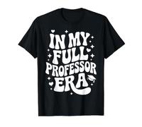 En la era de mi Profesor Completo, Divertido Profesor Universitario Titular Camiseta gráfica económica, Hombre, Negro, L