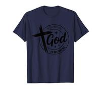 En La Espera Dios Está Obrando Inspiradora Fe Cristiana Camiseta