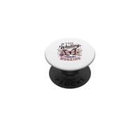 En La Espera Dios Está Trabajando Mariposa Fe PopSockets PopGrip Adhesivo