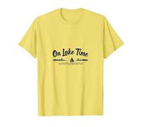 En la Hora del Lago: Aventura escénica en Vela Camiseta, Hombre, Limón, L