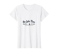 En la Hora del Lago: Aventura escénica en Vela Camiseta, Mujer, Blanco, L