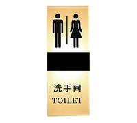 En la pared hay letreros que iluminan los baños, Letrero LED for baño de hombre, mujer, niño y niña, decoración de letreros for baño, letreros for baños(B,29x11cm)