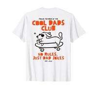 (EN LA Parte ATRÁS) Miembro Orgulloso del Cool Dads Club Dachshund 2026 Camiseta