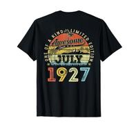 (EN LA Parte Posterior) 99 Edición Limitada 1927 Julio 99 cumpleaños Camiseta