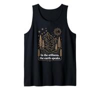 En la quietud Habla la Tierra, Amante de la Naturaleza Camiseta sin Mangas