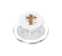 En La Sanación Herida Esperando Buscando Cruz de Jesús PopSockets PopGrip para MagSafe