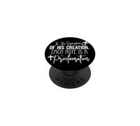 En La Sinfonía De Su Creación, Cada Nota Es Una Proclamación PopSockets PopGrip Adhesivo