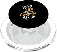 En la vida Lo que tienes el coraje de pedir motivar PopSockets PopGrip para MagSafe