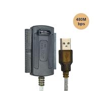 En-labs 3-en-1 USB 2.0 A IDE/SATA 2.5 ", 3.5" Disco duro HDD SSD 480 Cable adaptador de la interfaz de datos de MB/S