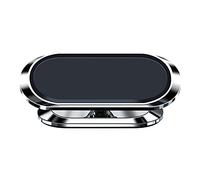 En Lo Te Conviertes En Vuelo Universal 360 Magnético Giratorio Teléfono/Flex Car Phone Holder De Inalámbrico (Silver, One Size)