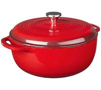 En Lodge 7.5 Quart isla de las especias Red Dutch Oven EC7D43