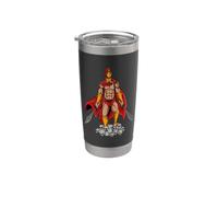 En los cráneos de sus enemigos - Espartano Vaso térmico de acero inoxidable de doble pared