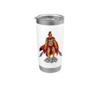 En los cráneos de sus enemigos - Espartano Vaso térmico de acero inoxidable de doble pared