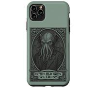En los Viejos Dioses Confiamos, gráfico de Terror cósmico Carcasa para iPhone 11 Pro MAX