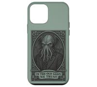 En los Viejos Dioses Confiamos, gráfico de Terror cósmico Carcasa para iPhone 12 Mini