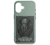 En los Viejos Dioses Confiamos, gráfico de Terror cósmico Carcasa para iPhone 16