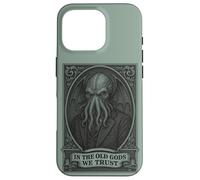 En los Viejos Dioses Confiamos, gráfico de Terror cósmico Carcasa para iPhone 16 Pro