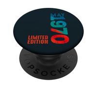 En Mayo 1970 Año 1970 Desde 1970 Retro 1970 Vintage 1970 PopSockets PopGrip Adhesivo