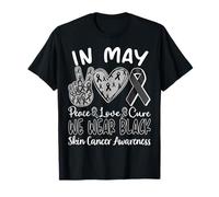 En mayo usamos el mes de concientización sobre el cáncer de piel negra Camiseta