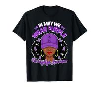 En Mayo usamos el Mes de concientización sobre la fibromialgia púrpura Camiseta