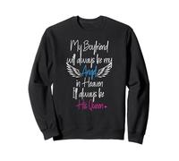 En memoria amorosa de mi Novio Mi Ángel en el Cielo Sudadera