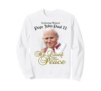 En Memoria Amorosa el Papa Juan Pablo II y Paloma vivió por la Paz Sudadera