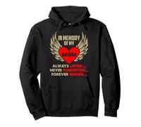 En Memoria de mi mamá alas de ángel Camisas Sudadera con Capucha