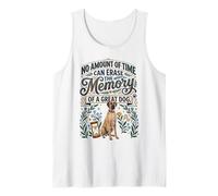 En Memoria de un Gran Perro, Gran danés pérdida de Mascota Camiseta sin Mangas