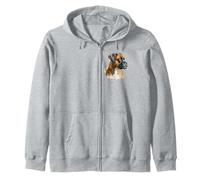 En Memoria de un Gran Perro, pérdida de Mascota Boxer Sudadera con Capucha