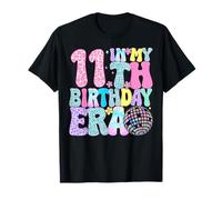 En Mi 11 Cumpleaños Era Once Bday 11 Años Niña Camiseta