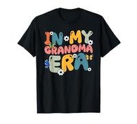 En Mi Abuela Era Groovy Abuela Vida Familiar Retro Camiseta