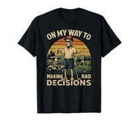 En mi Camino a Tomar Malas Decisiones - Funny Golf Golfer Camiseta