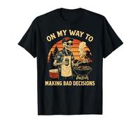 En mi Camino a Tomar Malas Decisiones - Funny Grilling BBQ Camiseta