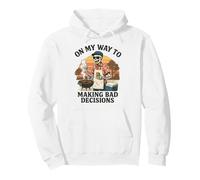 En mi Camino a Tomar Malas Decisiones - Funny Grilling BBQ Sudadera con Capucha