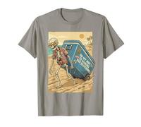 En mi Camino Tomando Malas Decisiones Esqueleto Vacaciones Camiseta