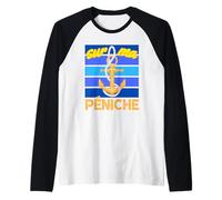 En mi casa Flotante | Navegación Fluvial Permitido Barco Marino Camiseta Manga Raglan