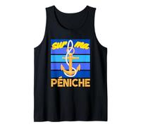 En mi casa Flotante | Navegación Fluvial Permitido Barco Marino Camiseta sin Mangas