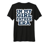 En Mi Chica Padre Era Nuevo Papá Día Hija Papi Vintage Camiseta Premium