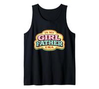 En Mi Chica Padre Era Nuevo Papá Día Hija Papi Vintage Camiseta sin Mangas