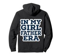 En Mi Chica Padre Era Nuevo Papá Día Hija Papi Vintage Sudadera con Capucha