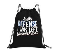 En Mi Defensa Me Dejaron Sin Supervisión Unisex Bolsa De Deporte Ajustable Mochilas Deportiva Ligera Bolsa De Gimnasio Para Baloncesto Acampada Voleibol