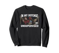 En mi Defensa, me quedé sin supervisión Fun Bigfoot Sasquatch Sudadera