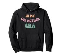 En Mi Dios Madre Era Madrina Divertido Sudadera con Capucha