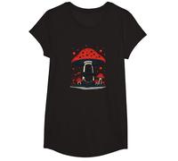 En mi Elemento: Aventura caprichosa en el Bosque de Hongos Camiseta, Niñas, Negro, XS
