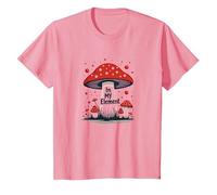 En mi Elemento: Aventura caprichosa en el Bosque de Hongos Camiseta, Niños, Rosado, 10 años