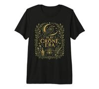 En mi época de Brujas, Brujo, Cuervo, caldero, Bruja gótica Oscura y mística Camiseta Premium